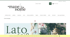Desktop Screenshot of madeforhome.pl